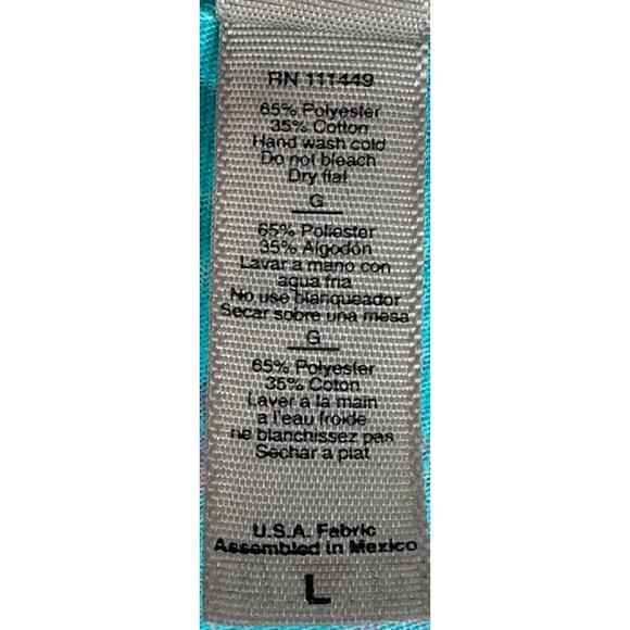 Next Level Apparel Teal Strong Is Beautiful Racer Back Top Weightlifting Gym  L - Picture 8 of 8